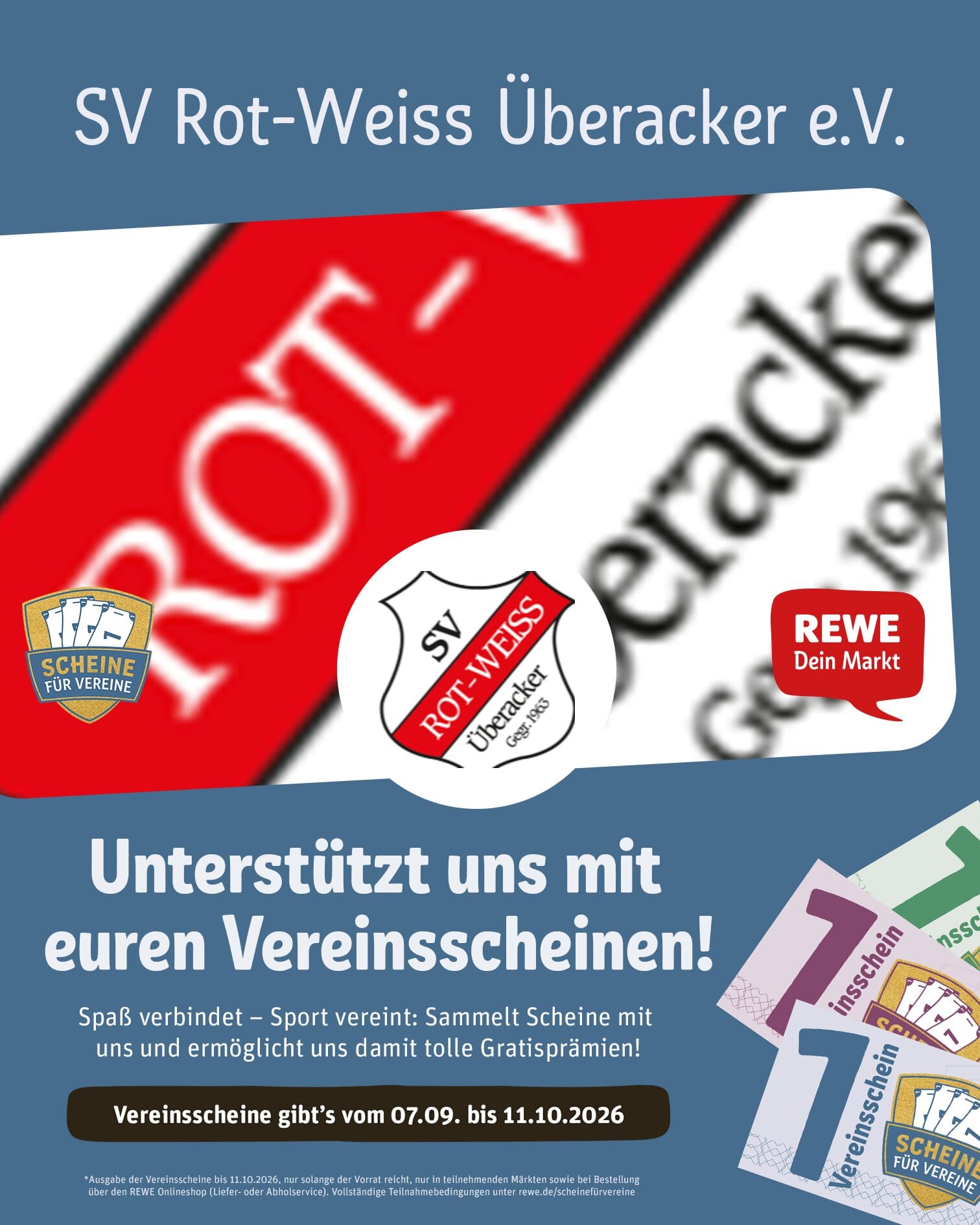 Scheine für Vereine 2026 Logo
